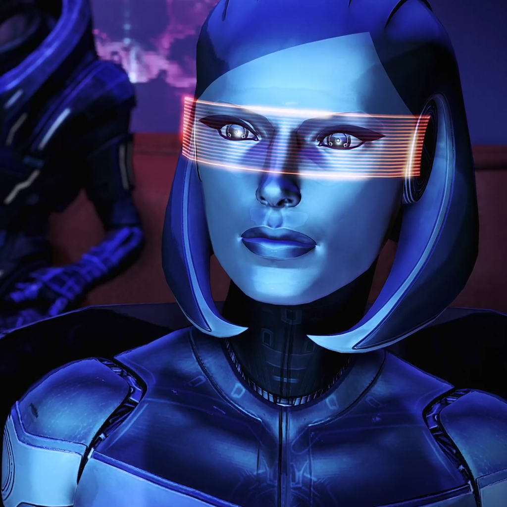 Mass Effect Legendary Edition. BioWare, Electronic Arts, 2021. Personal screenshot of Strong AI EDI 07th October 2024