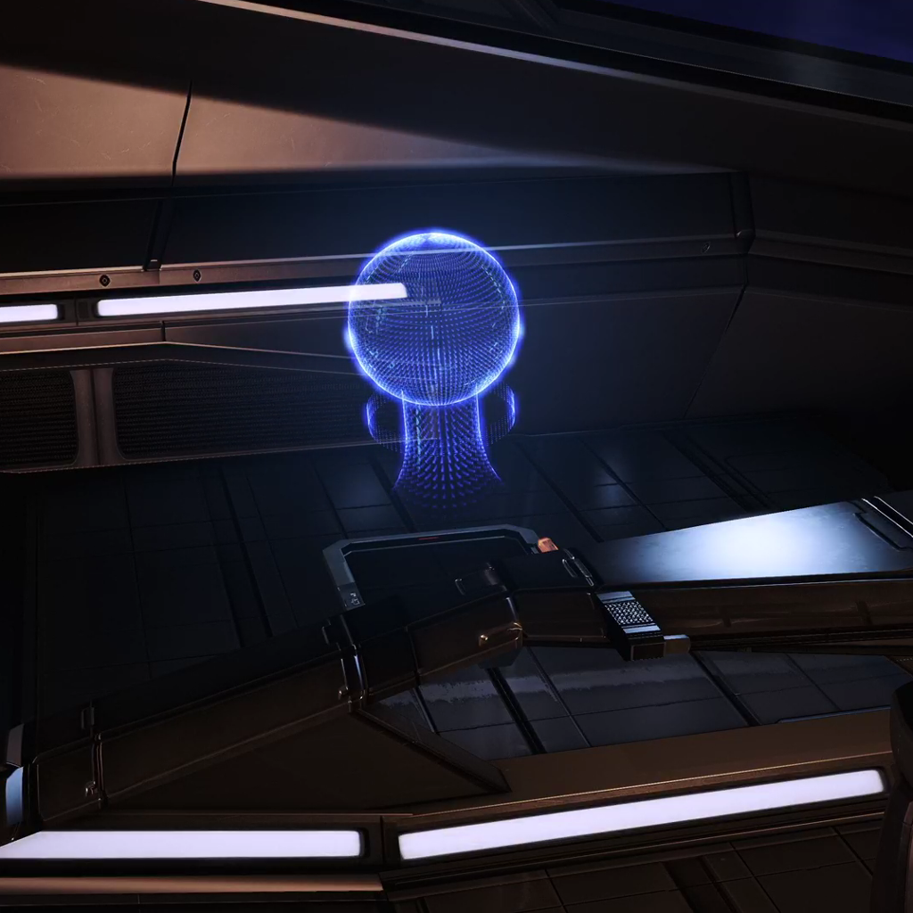 Mass Effect Legendary Edition. BioWare, Electronic Arts, 2021. Personal screenshot of Strong AI EDI 07th October 2024